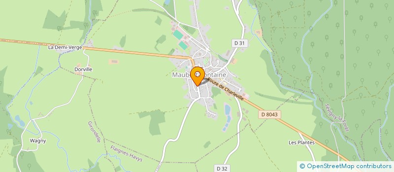 localisation de l'entreprise MADAME MARIA FEREIRA DE AZEVEDO  CHILLY