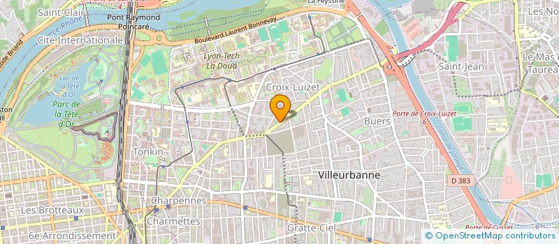 localisation de l'entreprise MADAME MARIA FERNANDA COBOS SANCHEZ  LYON