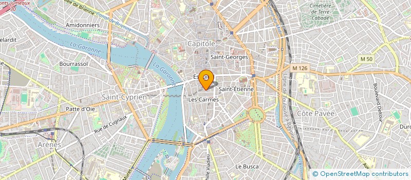localisation de l'entreprise MADAME MARIA FERNANDA GUERRERO MOLINA à TOULOUSE