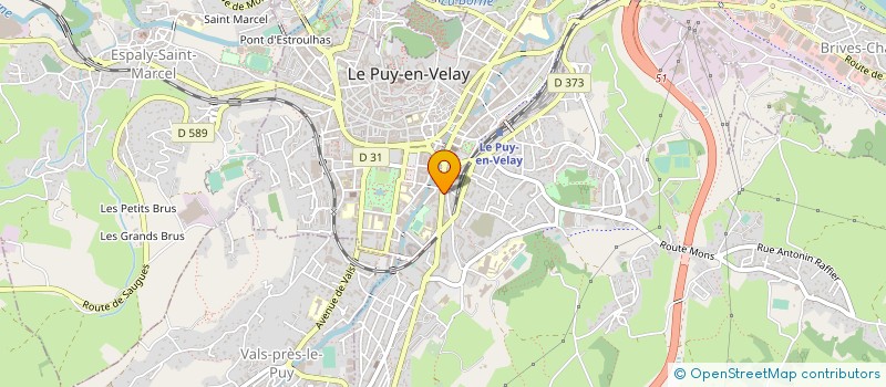 localisation de l'entreprise MADAME MARIA FERNANDES GONDAR  LE PUY-EN-VELAY