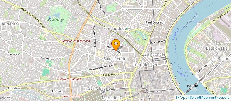 localisation de l'entreprise MADAME MARIA FERNANDEZ MOLEON  BORDEAUX