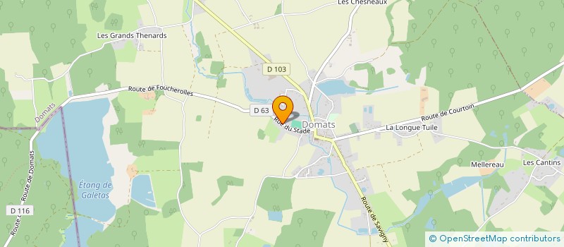 localisation de l'entreprise MADAME MARIA FERRANTE  DOMATS