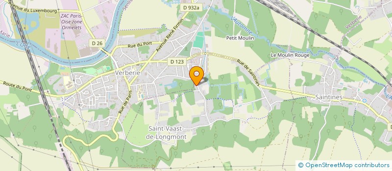 localisation de l'entreprise MADAME MARIA FERREIRA MAGNO  BETHISY-SAINT-PIERRE