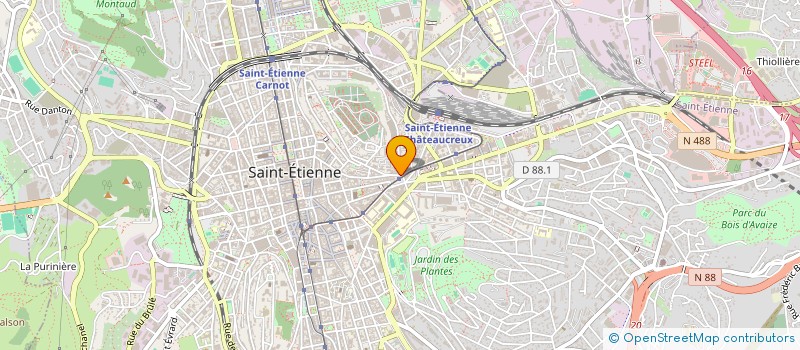localisation de l'entreprise MADAME MARIA FIGUEIRA à SAINT-ETIENNE