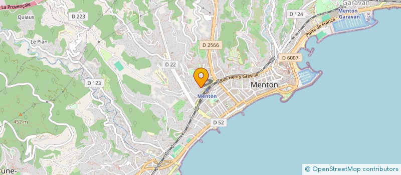 localisation de l'entreprise MADAME MARIA FILOMENA MOLLA MEZCUA à MENTON