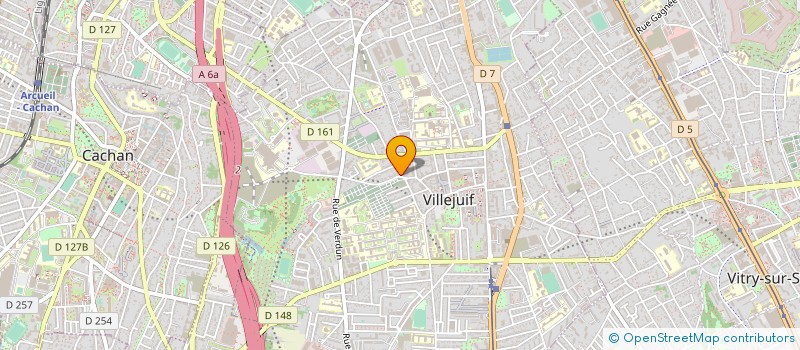 localisation de l'entreprise MADAME MARIA FLORENCIA SOTO GRIJ à VILLEJUIF