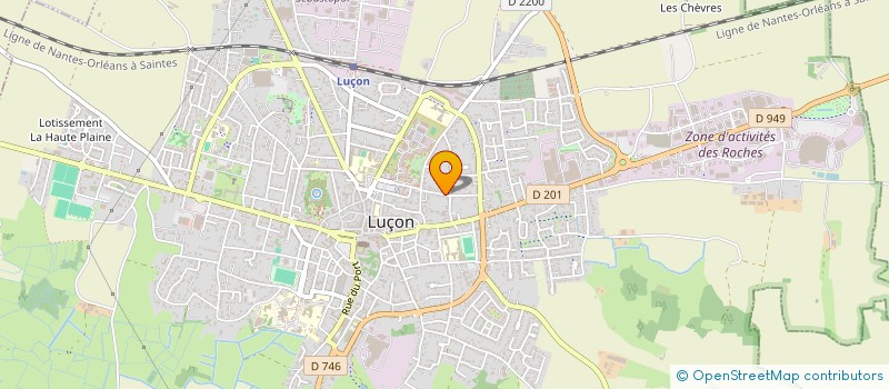 localisation de l'entreprise MADAME MARIA FONTAINE  LUCON