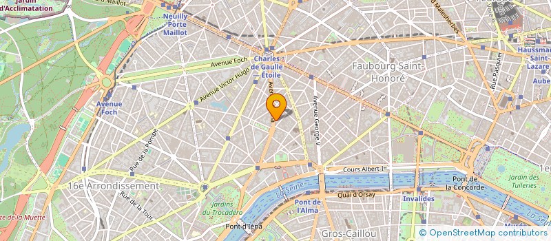 localisation de l'entreprise MADAME MARIA FONTENELE REIS  PARIS