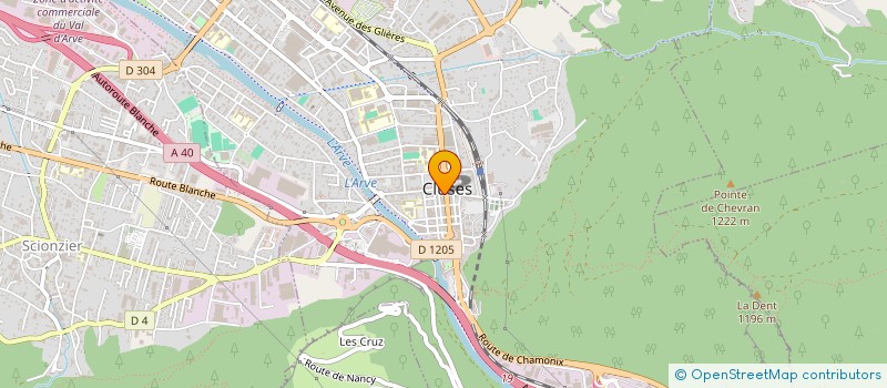 localisation de l'entreprise MADAME MARIA FORTUGNO  CLUSES