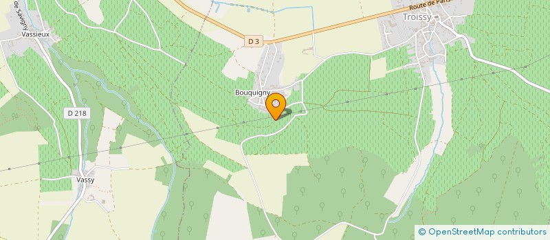 localisation de l'entreprise MADAME MARIA FOURNIER  TROISSY