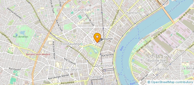 localisation de l'entreprise MADAME MARIA FRAHM à BORDEAUX