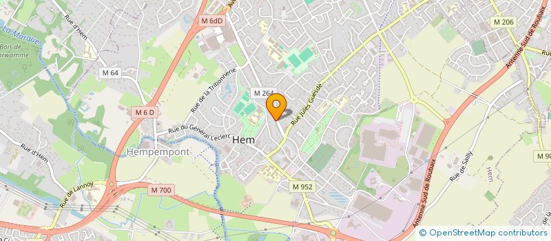 localisation de l'entreprise MADAME MARIA FRANCESCA GEILAGER  HEM