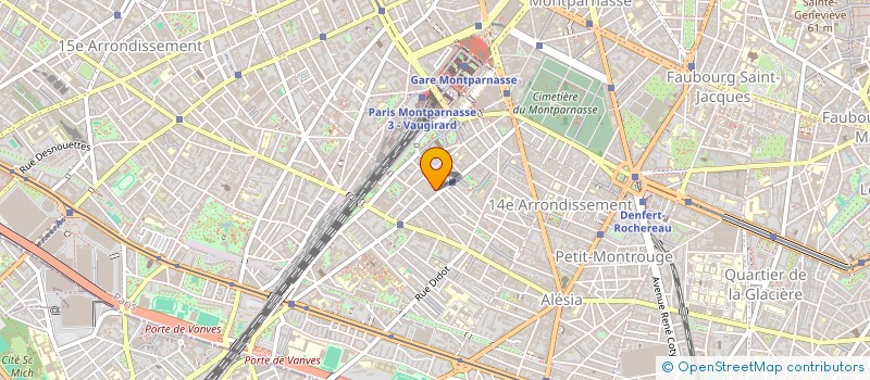 localisation de l'entreprise MADAME MARIA GABRIELA PISANO  PARIS