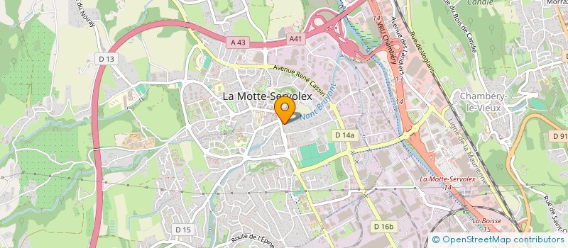 localisation de l'entreprise MADAME MARIA GARCIA BONAFOUX  LA MOTTE-SERVOLEX