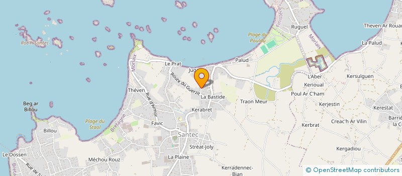 localisation de l'entreprise MADAME MARIA GARCIA CANO  SANTEC