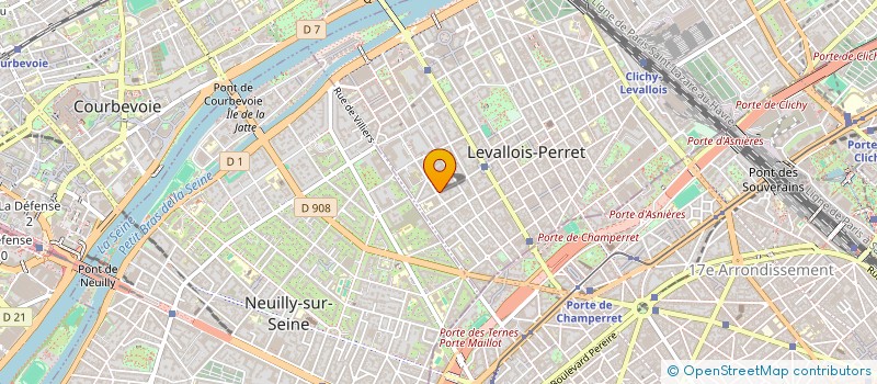 localisation de l'entreprise MADAME MARIA GARCIA RODRIGUEZ  LEVALLOIS-PERRET