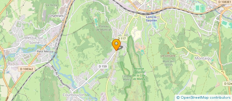 localisation de l'entreprise MADAME MARIA GARCIA SANCHEZ  COURBOUZON