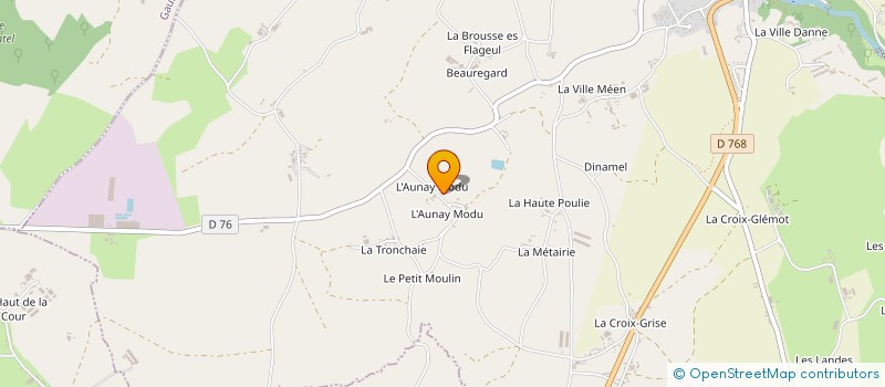 localisation de l'entreprise MADAME MARIA GAUVRY à PLOUGUENAST-LANGAST