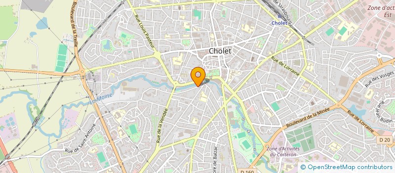 localisation de l'entreprise MADAME MARIA GEORGILAKI à CHOLET