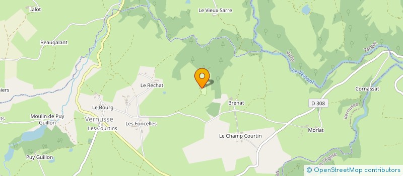 localisation de l'entreprise MADAME MARIA GERARDINE TSAS  VERNUSSE