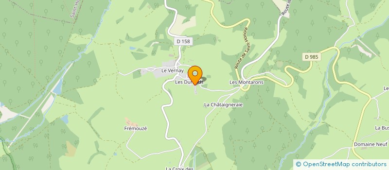 localisation de l'entreprise MADAME MARIA GEUTJES à SEMELAY