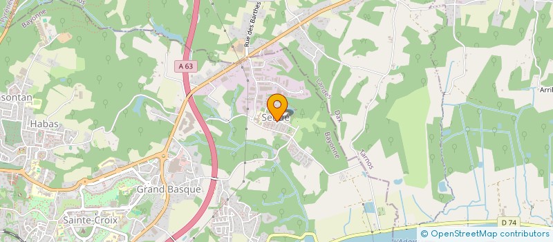 localisation de l'entreprise MADAME MARIA GHAFOUR  BAYONNE