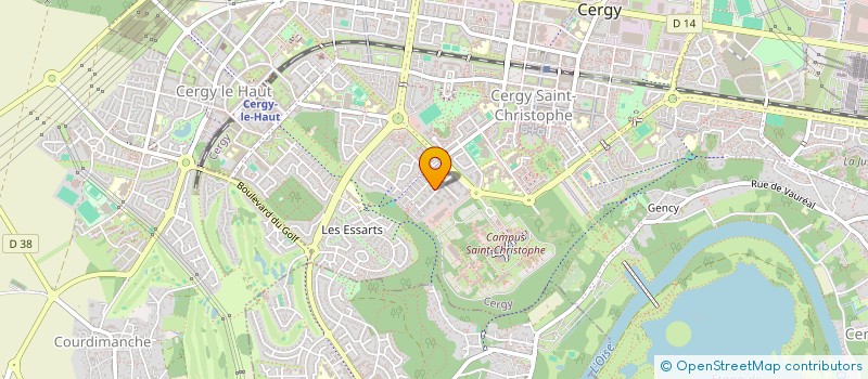 localisation de l'entreprise MADAME MARIA GIARRATANA  CARRIERES-SOUS-POISSY