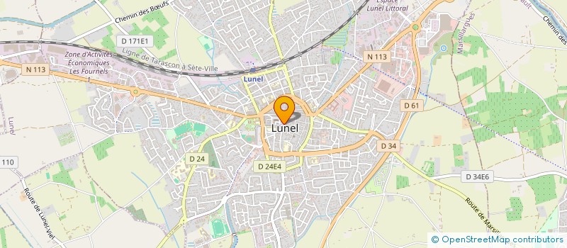 localisation de l'entreprise MADAME MARIA GIL MUNOZ à LUNEL