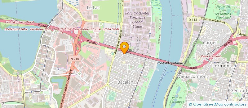 localisation de l'entreprise MADAME MARIA GIMENEZ à BORDEAUX