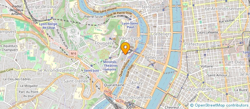 localisation de l'entreprise MADAME MARIA GIRALDO BOTERO  LYON