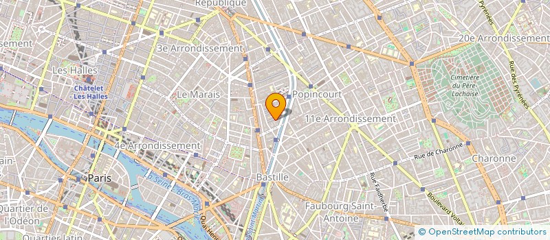 localisation de l'entreprise MADAME MARIA GISELLA CRIOLLO LAMILLA  PARIS