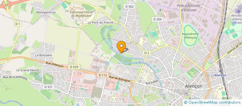 localisation de l'entreprise MADAME MARIA GIULIA TORELLI à ALENCON