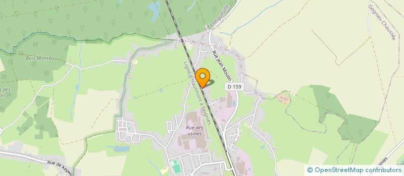 localisation de l'entreprise MADAME MARIA-GIUSEPPA D'ANGELO  FEIGNIES