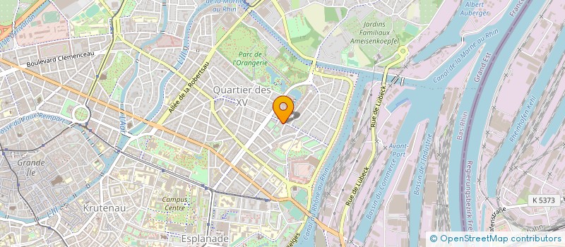 localisation de l'entreprise MADAME MARIA GODWOD à STRASBOURG