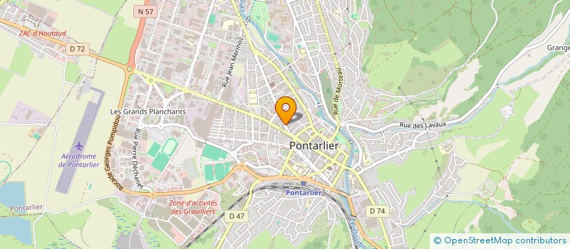 localisation de l'entreprise MADAME MARIA GOMES  PONTARLIER