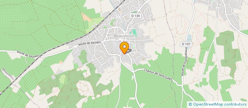 localisation de l'entreprise MADAME MARIA GOMEZ à BEAUVOISIN