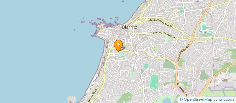 localisation de l'entreprise MADAME MARIA GOMEZ ALVAREZ à BIARRITZ