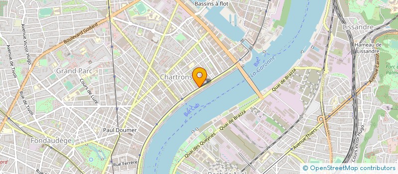 localisation de l'entreprise MADAME MARIA GOMEZ HUERTAS à BORDEAUX
