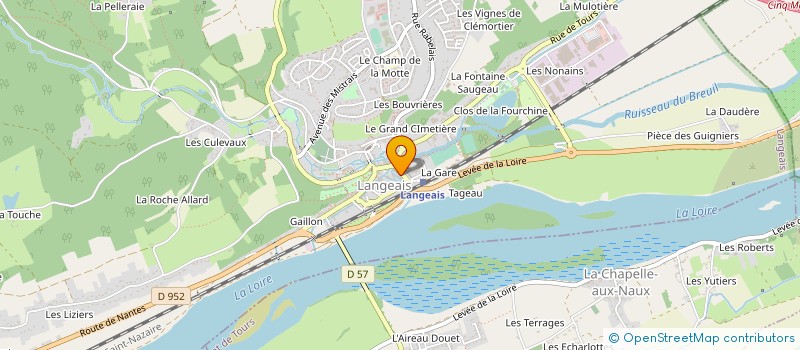 localisation de l'entreprise MADAME MARIA GONCALVES AFONSO  LANGEAIS