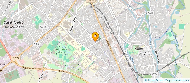 localisation de l'entreprise MADAME MARIA GONCALVES COSTA  TROYES