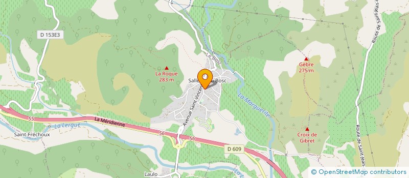 localisation de l'entreprise MADAME MARIA GONCALVES FERREIRA à LE BOSC