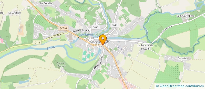 localisation de l'entreprise MADAME MARIA GONCALVES MAURICIO à MAREUIL-SUR-LAY-DISSAIS