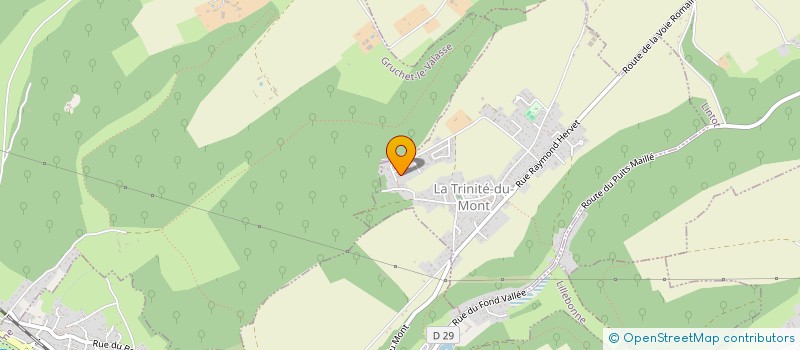 localisation de l'entreprise MADAME MARIA GONCALVES TEIXEIRA  LA TRINITE-DU-MONT