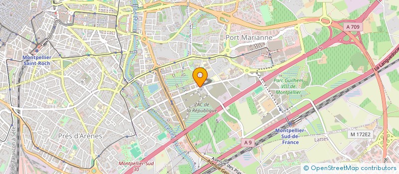 localisation de l'entreprise MADAME MARIA GONZALEZ HERRERA à MONTPELLIER