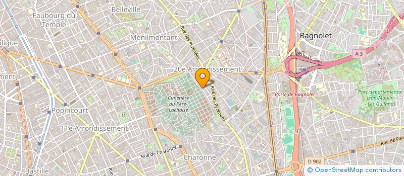 localisation de l'entreprise MADAME MARIA GORBULEAC  PARIS