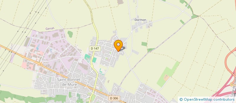 localisation de l'entreprise MADAME MARIA GORETI DAS NEVES FERREIRA  SAINT-BONNET-DE-MURE