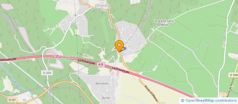 localisation de l'entreprise MADAME MARIA GORETI GONCALVES ARAUJO à SAINT-MAXIMIN-LA-SAINTE-BAUME