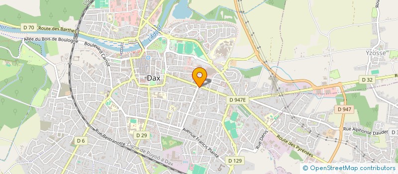 localisation de l'entreprise MADAME MARIA GRAMAL CISNEROS  DAX