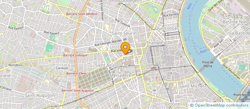 localisation de l'entreprise MADAME MARIA GRAZIA MASSIMIANI  BORDEAUX