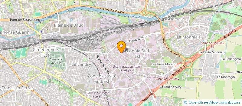 localisation de l'entreprise MADAME MARIA GRILLO à CESSON-SEVIGNE